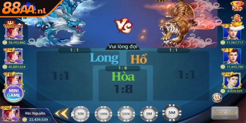 Long Hổ 2 phiên bản cải tiến cuốn hút của trò chơi truyền thống